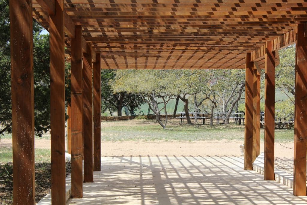 abri de spa en pergola