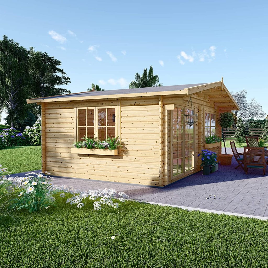 abri spa en bois