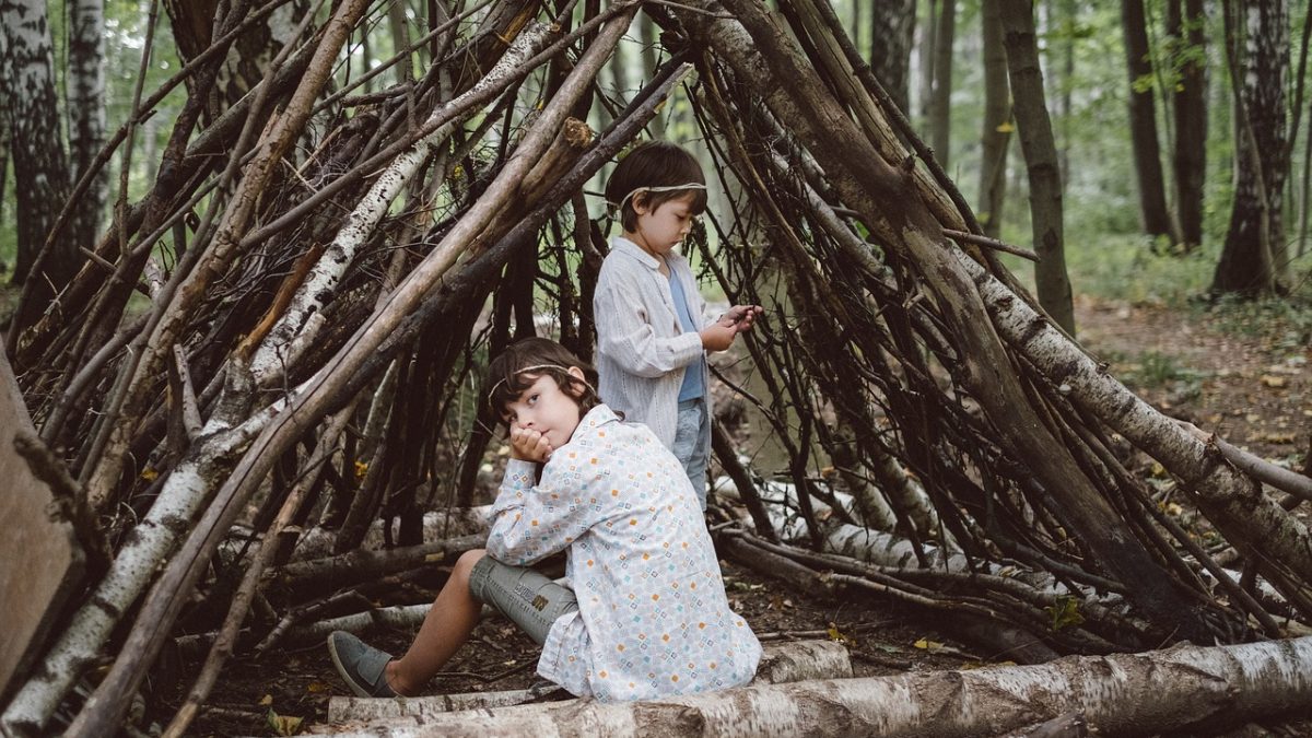 faire une cabane en bois pour enfant