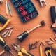 Outils de bricolage pour travaux