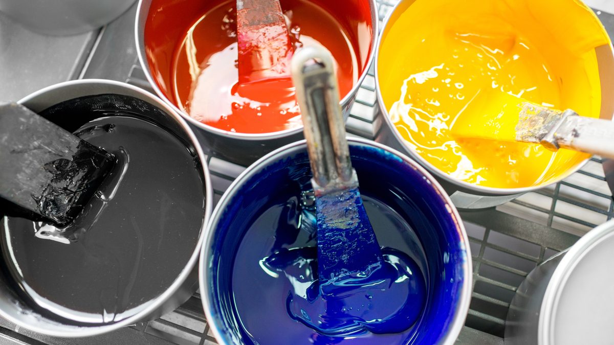 Pots de peinture