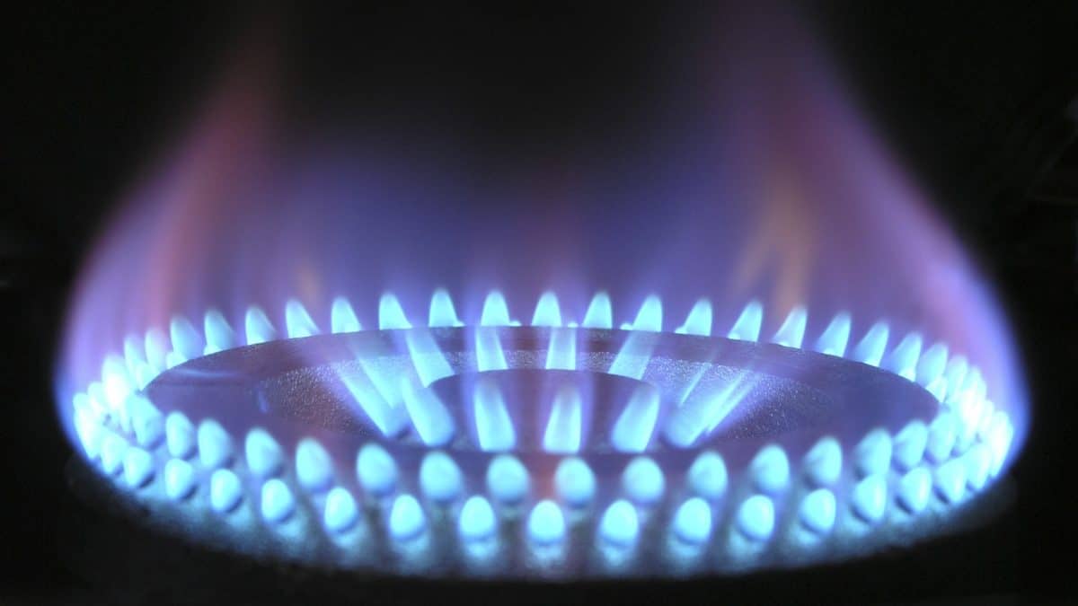 Installation d'un poêle à gaz