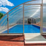 Abri de piscine avec ou sans rail