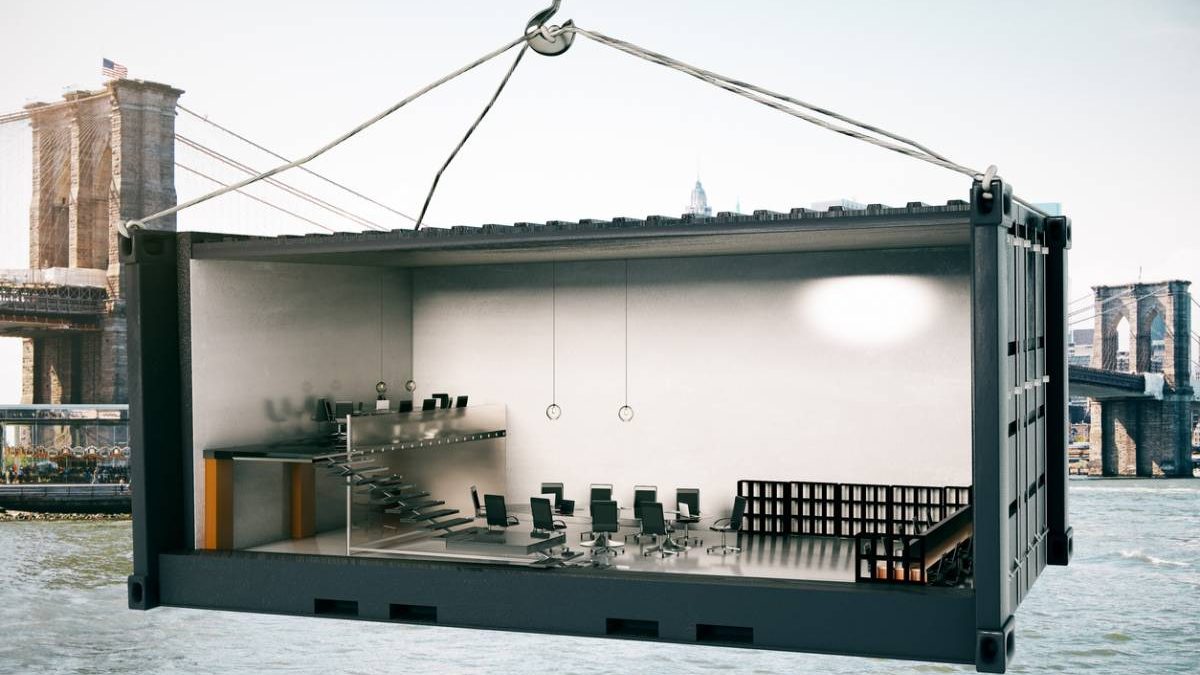 Transformer un container en espace modulable