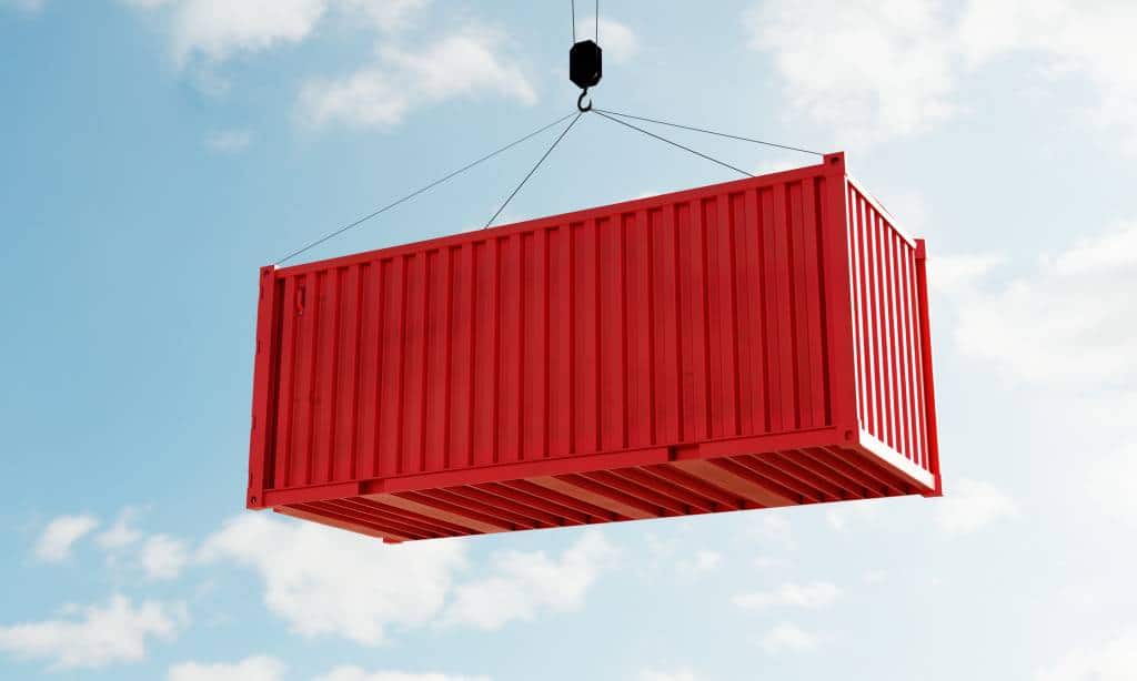 container maritime pour sécuriser biens