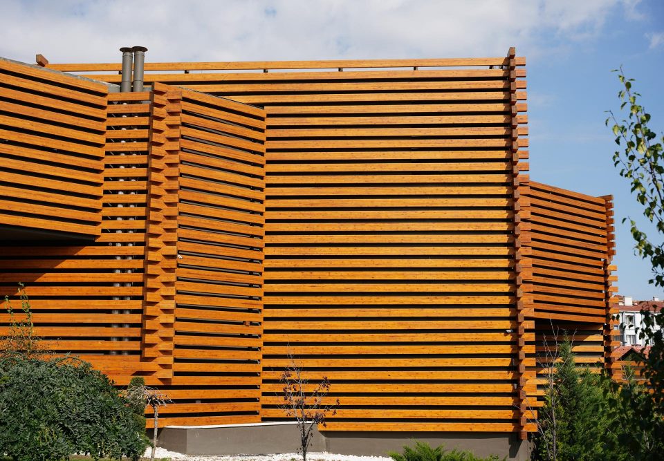 Bardage en bois