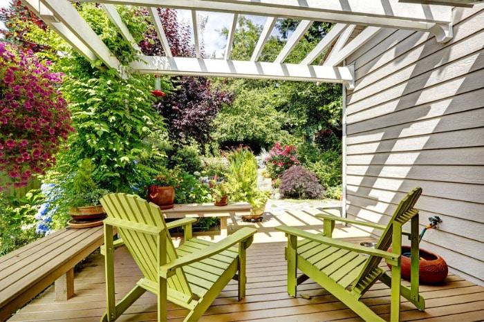 Pergola à toit ouvrant